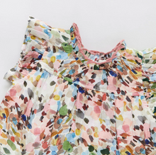 Load image into Gallery viewer, Girls Kalani Dress by Pink Chicken - Watercolor Brush
