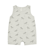 Load image into Gallery viewer, Sleeveless Zebra Romper
