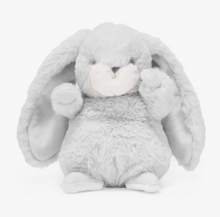 Load image into Gallery viewer, Tiny Nibble 8&quot; Gray Plush Bunny

