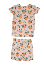 Load image into Gallery viewer, Loungewear Short Set - Orange Print
