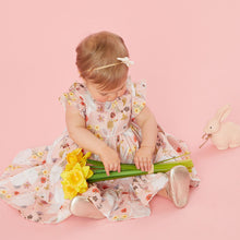 Load image into Gallery viewer, Baby Girl Judith Dress in Rabbit Garden by Pink Chicken - Easter Collection
