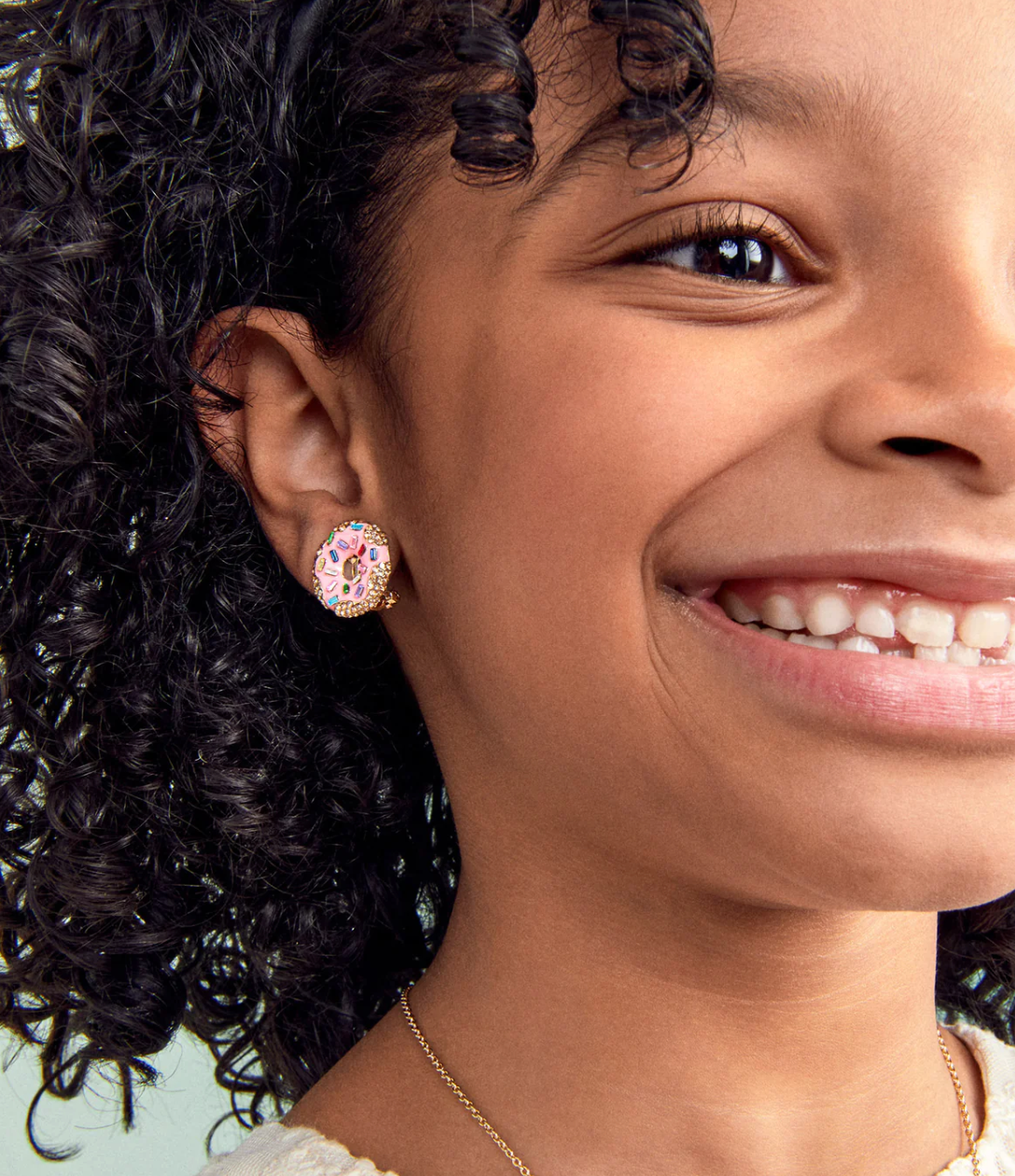 Bauble Bar Sugar Rush Kids clip-on earring set with colorful, playful design for children, featuring vibrant candy-inspired shapes.
