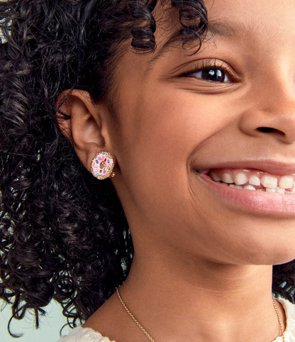 Bauble Bar Sugar Rush Kids clip-on earring set with colorful, playful design for children, featuring vibrant candy-inspired shapes.