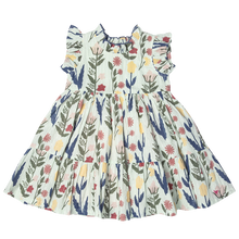 Load image into Gallery viewer, Girls Jennifer Dress by Pink Chicken - Paper Floral
