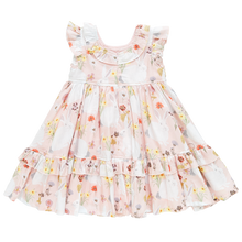 Load image into Gallery viewer, Girls Judith Dress Rabbit Garden Print by Pink Chicken - Easter Collection
