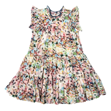 Load image into Gallery viewer, Girls Kalani Dress by Pink Chicken - Watercolor Brush
